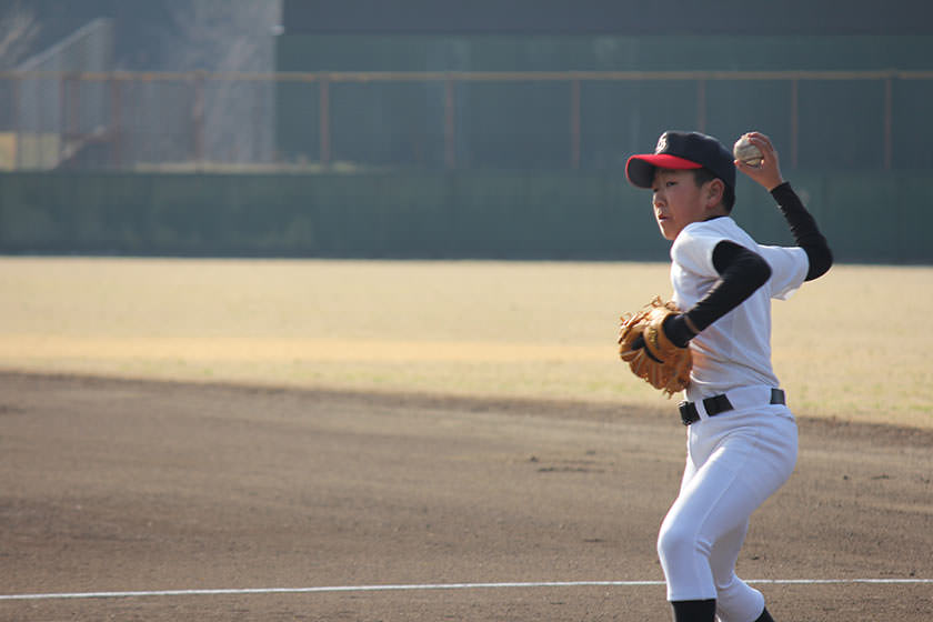 ３年生とのお別れ試合