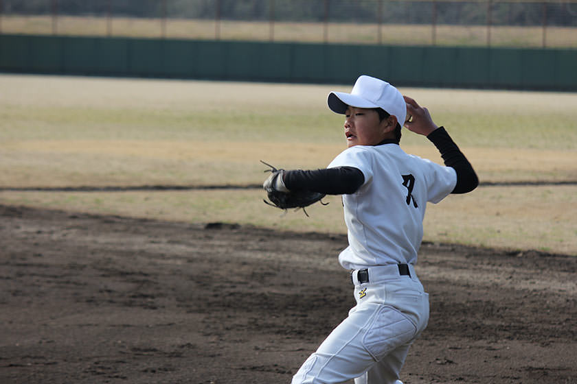 ３年生とのお別れ試合