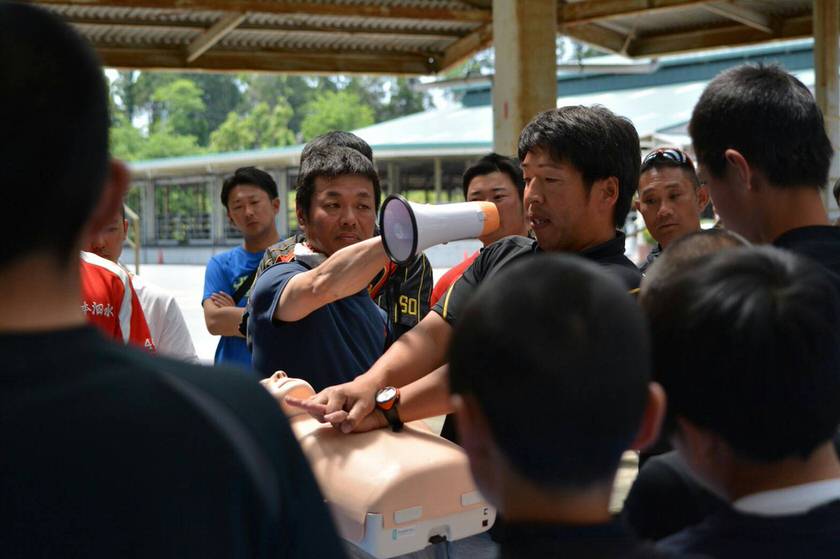 AED講習会&歓迎会