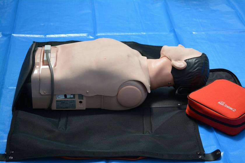 AED講習会&歓迎会